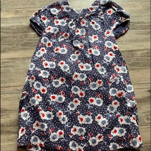Mini Boden | Lavender floral Lined dress size 7-8